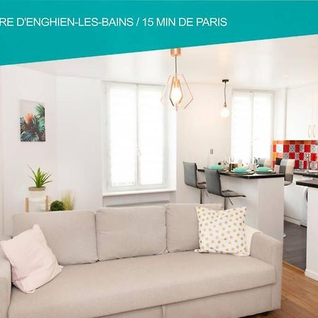 Coeur De Ville Enghien Les Bains - 2 Pieces Lumineux Et Chaleureux - 15 Min De Paris Eksteriør billede